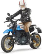 Bruder 63051 Ducati Scrambler Desert Sled with Driver