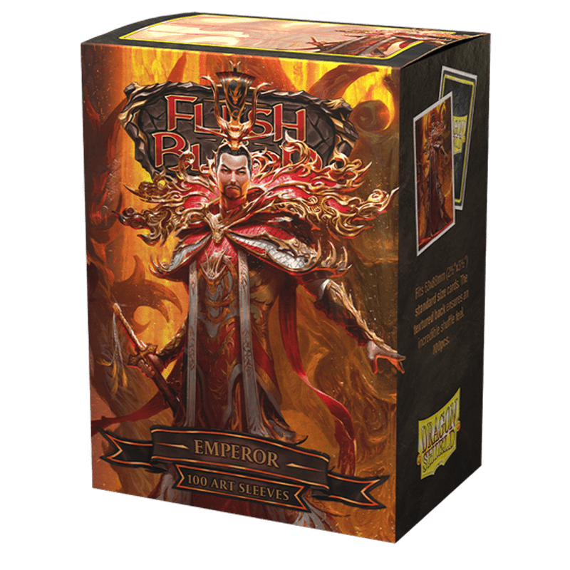 Dragon Shield Flesh and Blood Emperor Matte Art Sleeves 100 count with Federico Musetti artwork