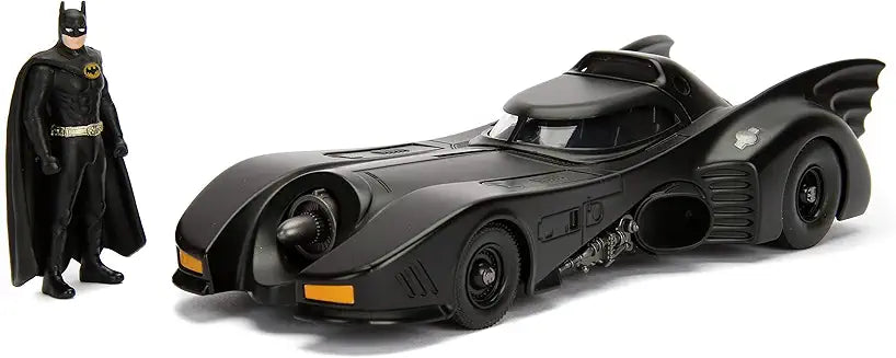 Jada Toys Hollywood Rides: Batman 1989 Batmobile with Batman Figure