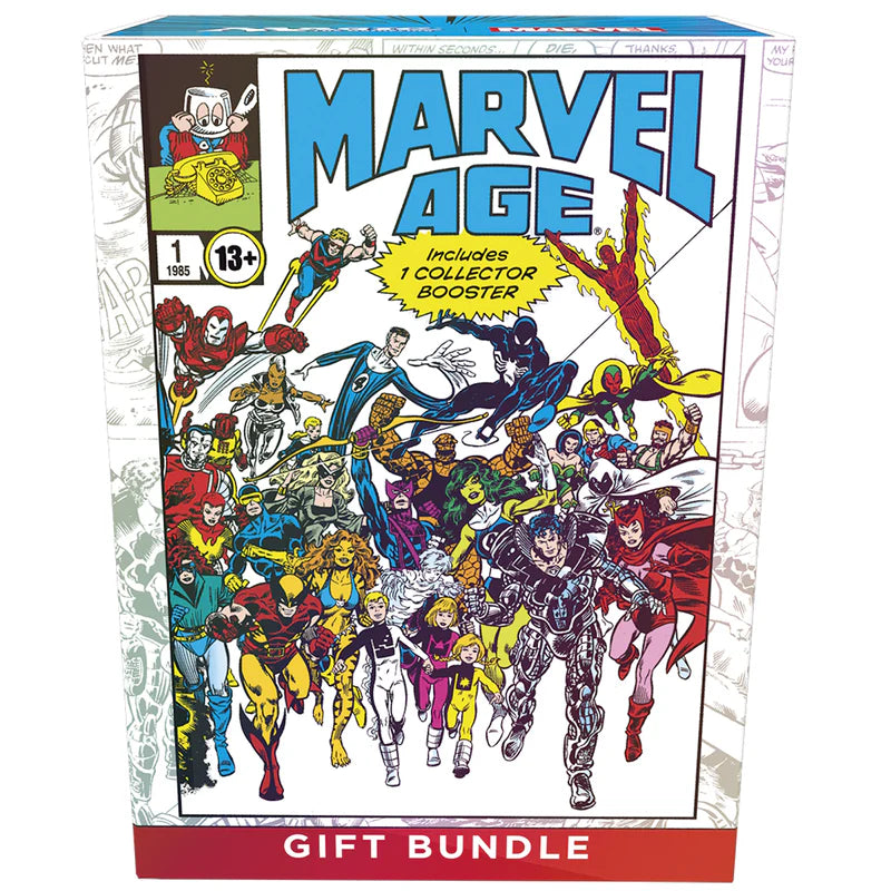 Magic The Gathering Marvel Super Heroes Gift Bundle English with Play Boosters Collector Booster and foil promo

