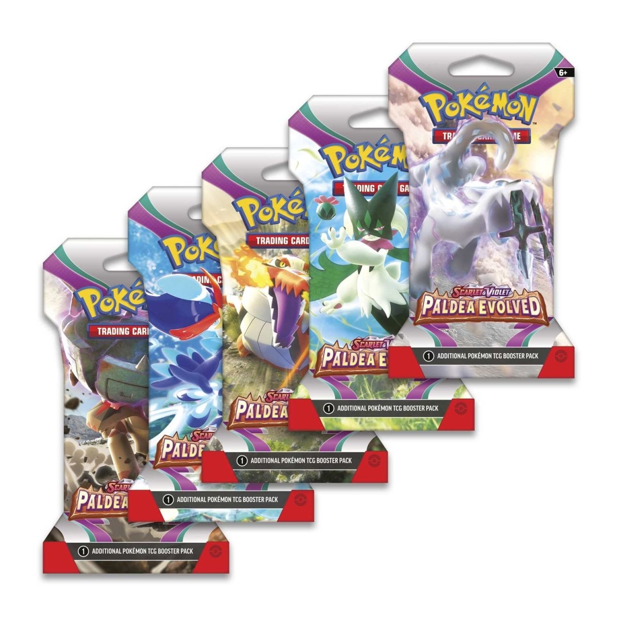 Pokemon Scarlet & Violet Paldea Evolved Sleeved Booster Pack(SV02:PAL)