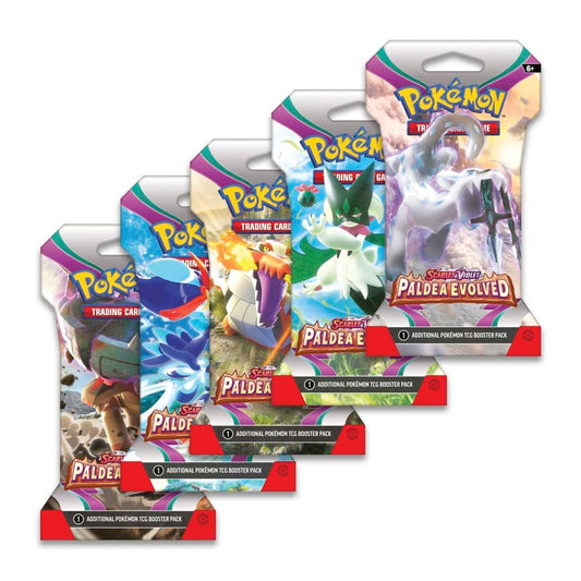 Pokemon Scarlet & Violet Paldea Evolved Sleeved Booster Pack(SV02:PAL)