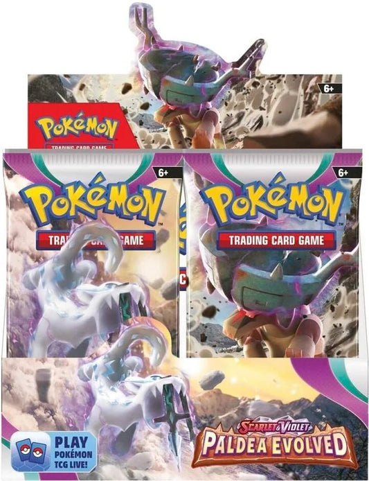 Pokemon Paldea Evolved Booster Box - SV02: Paldea Evolved (PAL)
