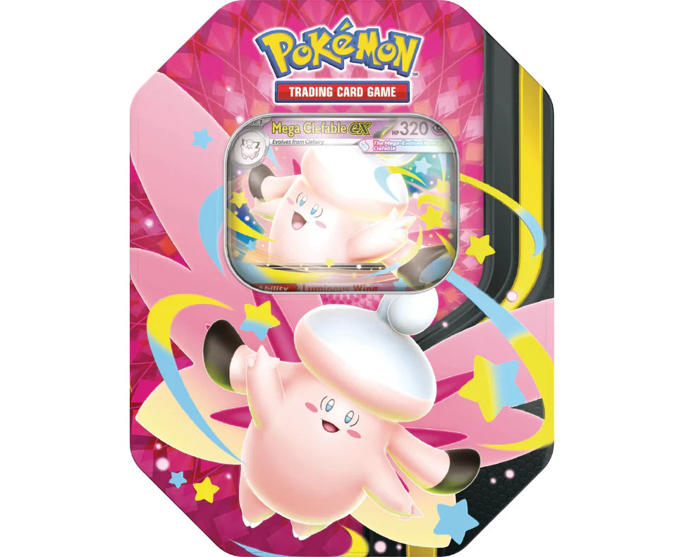Pokemon-MegaMoonlightTin-MegaClefable-ex