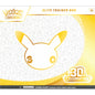 Pokémon TCG 30th Celebration Elite Trainer Box factory sealed featuring 9 booster packs and exclusive Nidorina foil promo — available at FineToys.ca.