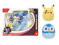 Complete Pokémon 30th Anniversary Bundle featuring Greninja ex TCG collection, 10-inch Piplup Squishmallows, and Pikachu plush.