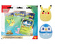 Pokémon 30th Anniversary Fan Bundle Alolan Exeggutor Edition featuring Tech Sticker Collection, 10-inch Piplup Squishmallows, and Pikachu plush — available at FineToys.ca.