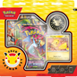 Sealed box image of the Pokémon Day 2026 Collection featuring the starter Pokémon mascot (e.g., first generation or Mega Evolution art), the collector's pin, and the exclusive promo card