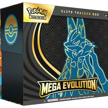 Pokemon TCG Mega Evolution Elite Trainer Box Mega Lucario