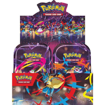 Pokémon TCG Mega Heroes Mini Tin Display