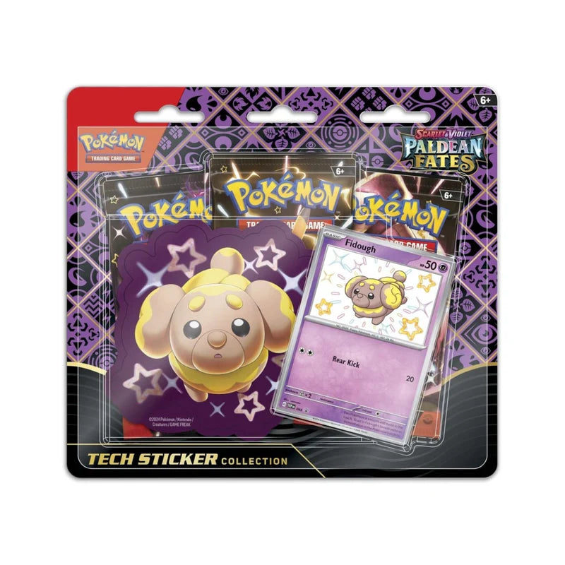 Pokémon TCG: Scarlet & Violet—Paldean Fates Tech Sticker Collection [Fidough]