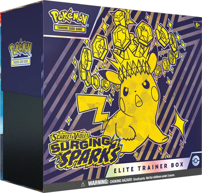 Pokémon TCG: Scarlet & Violet—Surging Sparks Elite Trainer Box