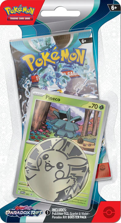 Pokémon TCG: Scarlet &amp; Violet—Paradox Rift Checklane Blister [Pineco]