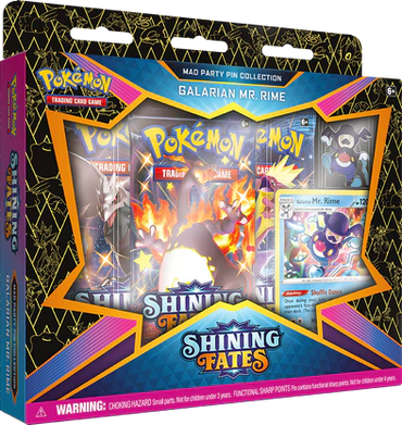 Pokemon - Shining Fates - Mad Party Pin Collection - Galarian Mr. Rime