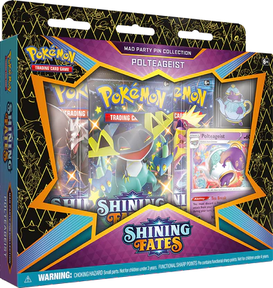 Pokemon - Shining Fates - Mad Party Pin Collection - Polteageist
