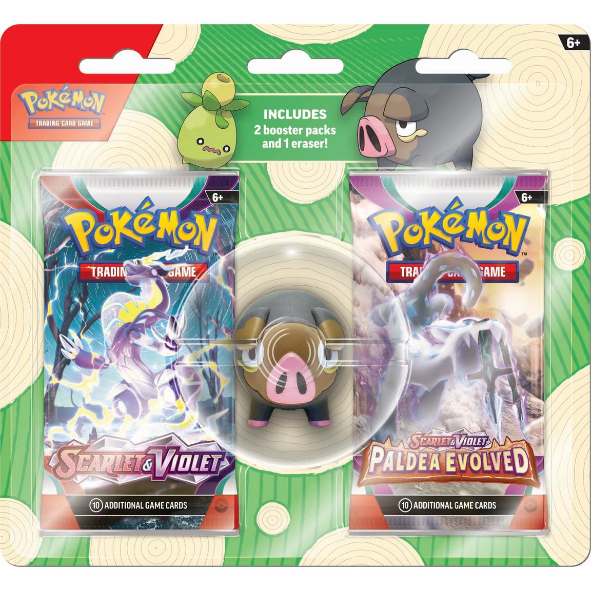 Pokémon TCG: Back to School Eraser Blister [Lechonk]