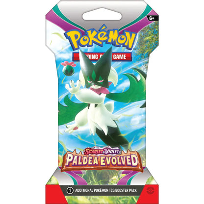 Pokémon TCG Scarlet  Violet Paldea Evolved Sleeved Booster Pack