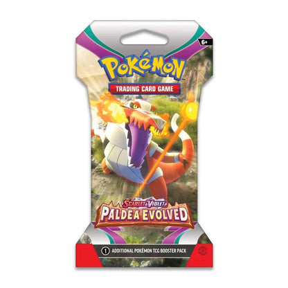 Pokémon TCG Scarlet  Violet Paldea Evolved Sleeved Booster Pack