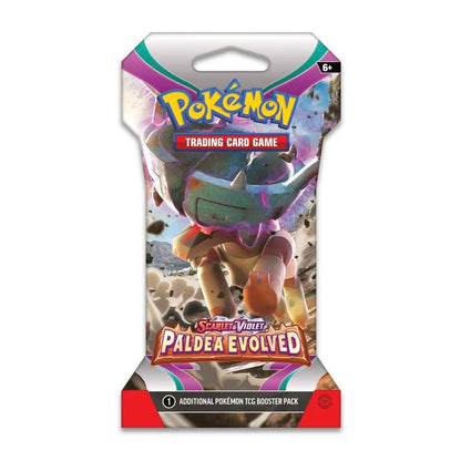 Pokémon TCG Scarlet  Violet Paldea Evolved Sleeved Booster Pack