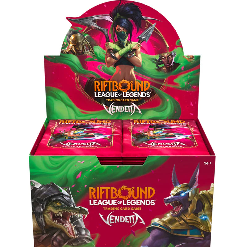 Riftbound League of Legends TCG: Vendetta Booster Box (24 Packs)