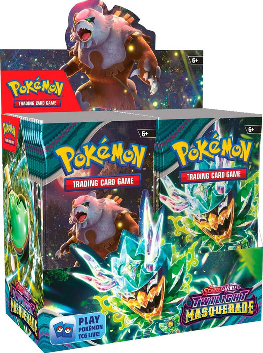 Pokemon Scarlet & Violet Twilight Masquerade Booster Box (SV06)