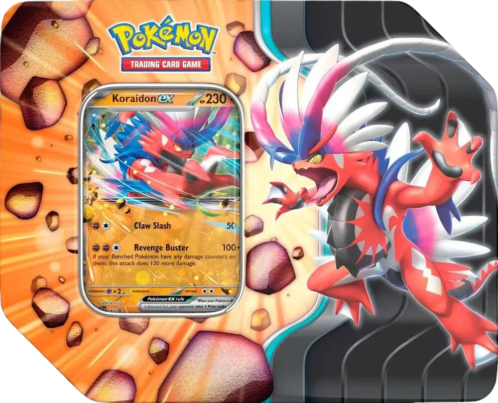  Slashing Legends Tin [Koraidon ex]