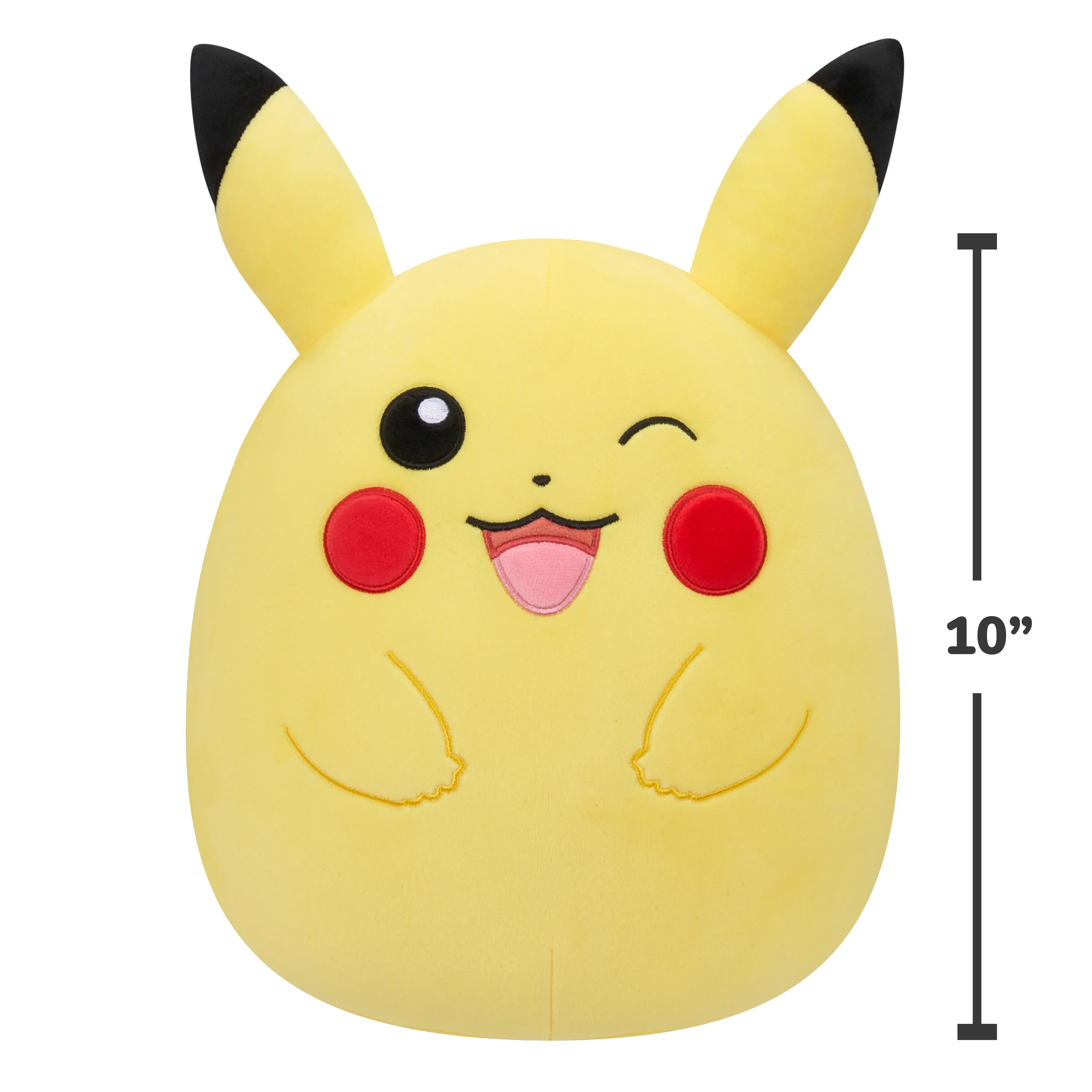 Squishmallows 10-inch winking Pikachu plush