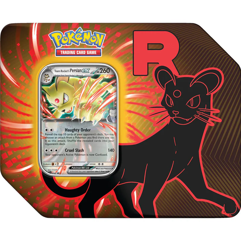 Team Rocket Tin [Team Rocket's Persian ex]