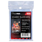 A 100-count pack of Ultra Pro soft card sleeves, also known as penny sleeves.