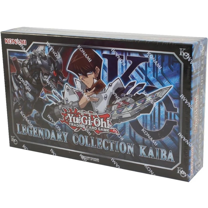 Yu‑Gi‑Oh! TCG Legendary Collection Kaiba 1st Edition Reprint sealed box featuring Seto Kaiba artwork