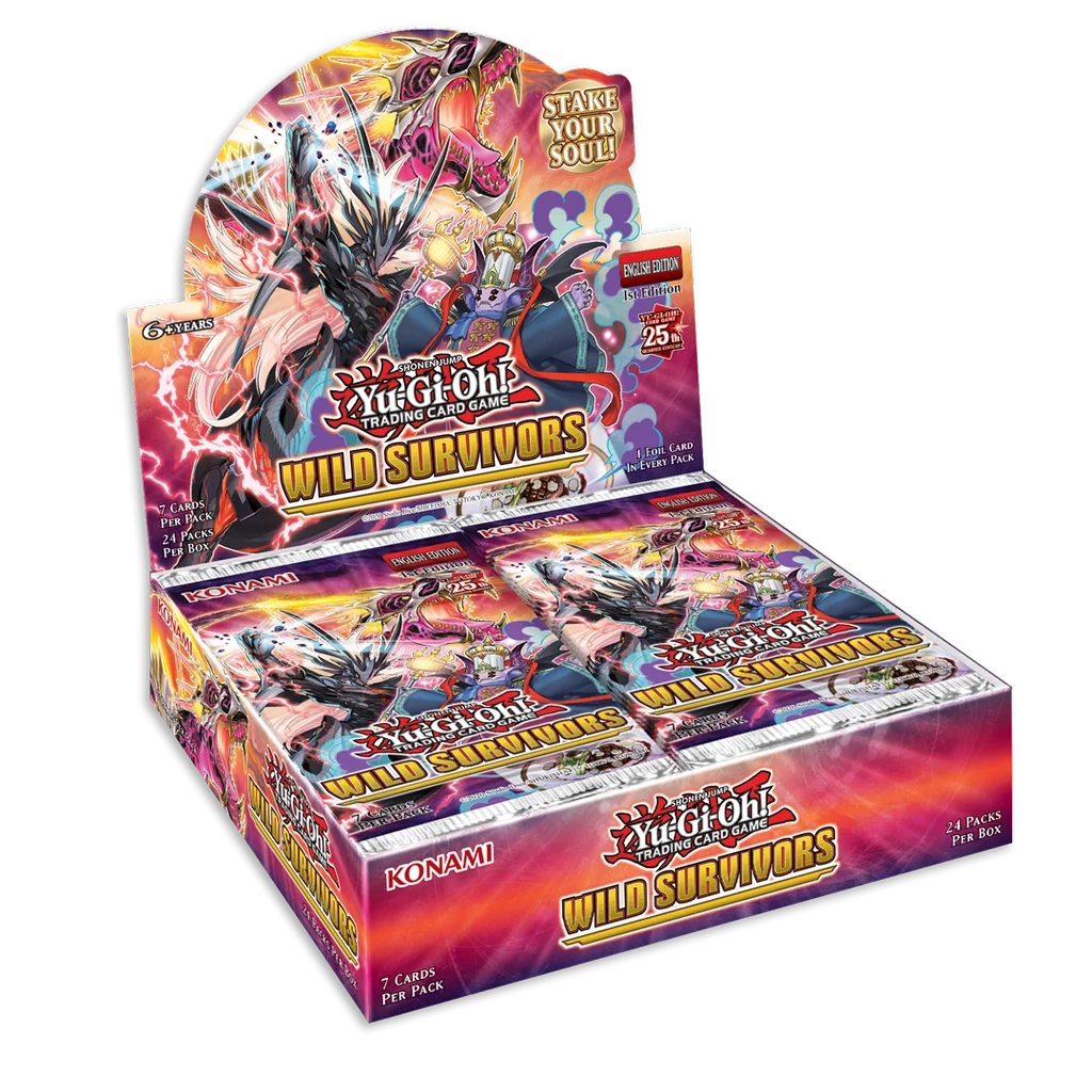 Yu-Gi-Oh! Wild Survivors Booster Box