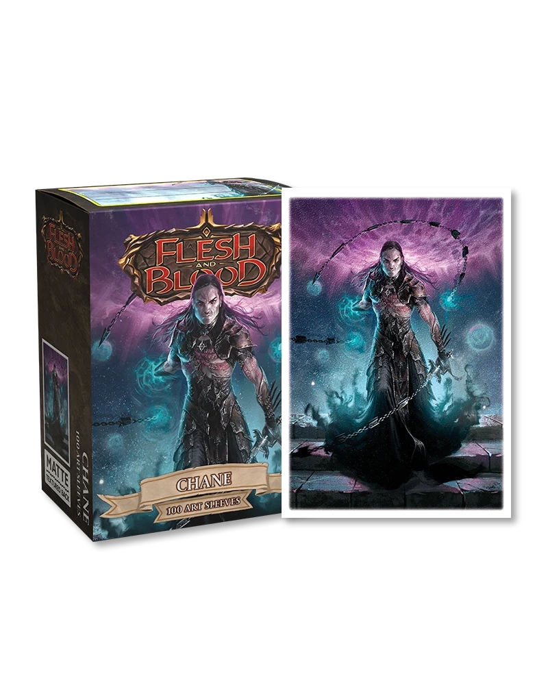 Dragon Shield Flesh and Blood Chane Matte Art Sleeves 100 count with Frederico Musetti artwork