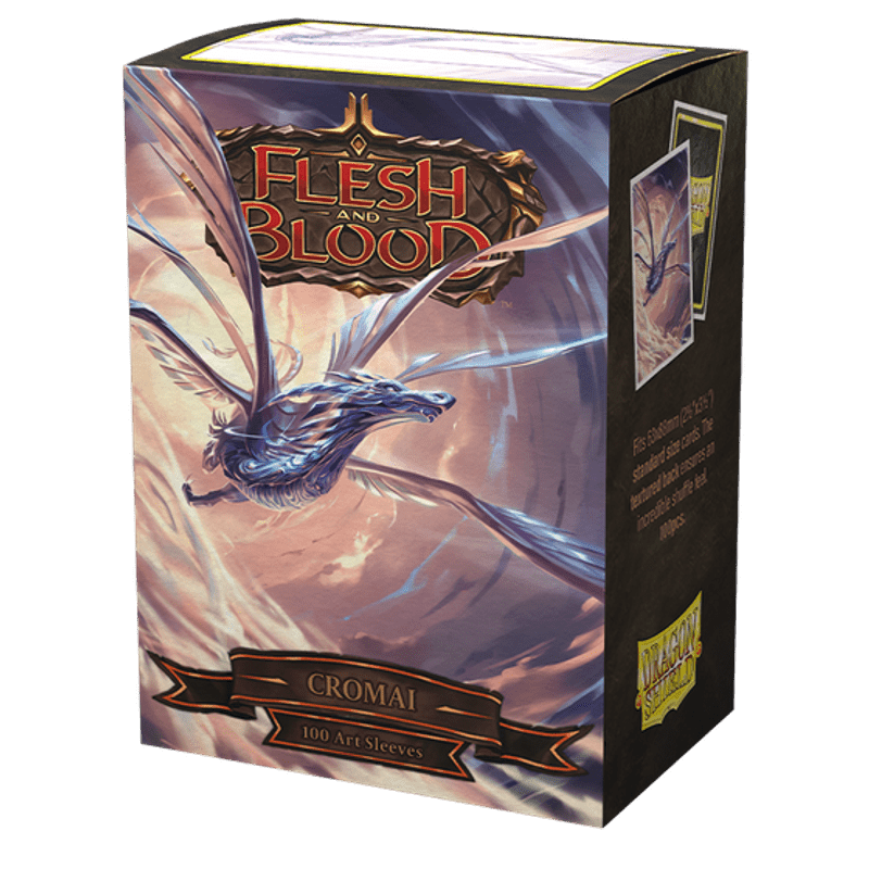 Dragon Shield Flesh and Blood Cromai 100-count standard size Matte Art card sleeves