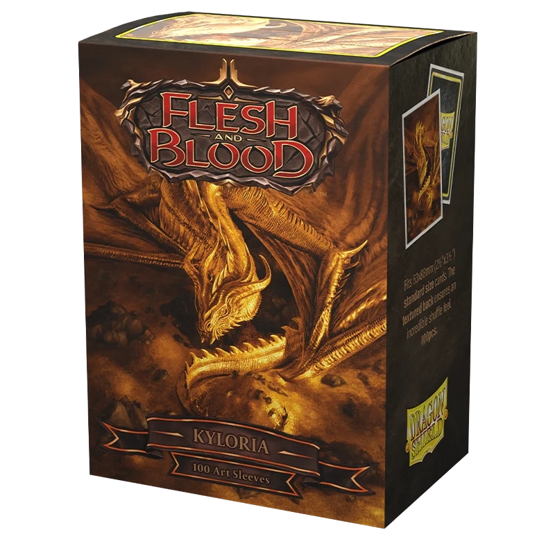Dragon Shield Flesh and Blood Kyloria Matte Art Sleeves 100 count with Steve Argyle dragon artwork