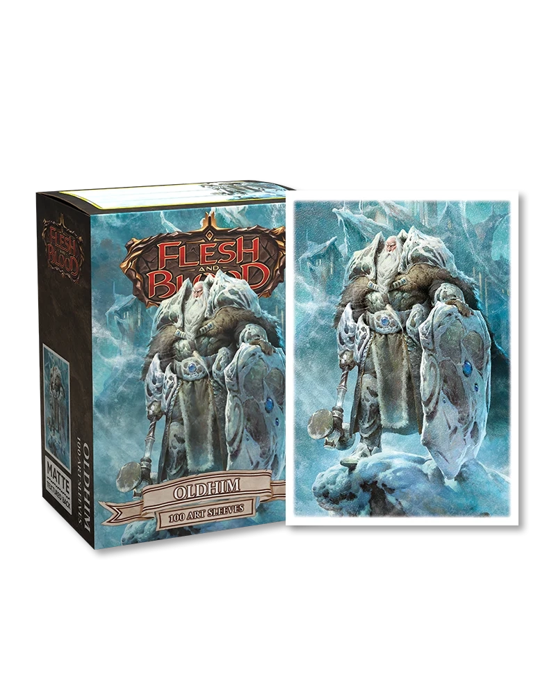 Dragon Shield Flesh and Blood Oldhim Matte Art Sleeves 100 count with Alexander Mokhov artwork