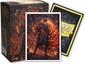 Front clear view and back matte Fai artwork of Dragon Shield Flesh and Blood Fai card sleeves
