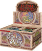 Flesh and Blood Tales of Aria 1st Edition booster box containing 24 packs with cold foil cards