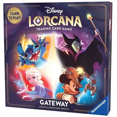 Disney Lorcana Gateway Starter Set - 2 Decks, Playmat & Card Packs | Learn to Play