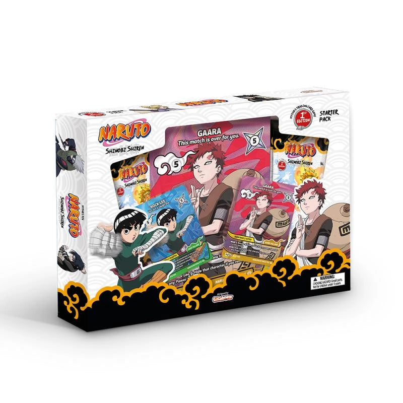 Cicaboom Naruto Mythos TCG Shinobi Shiren Gaara vs Rock Lee Starter Pack