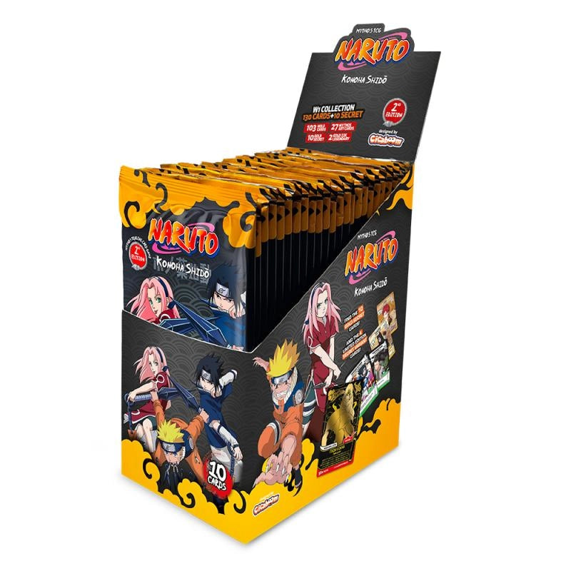 Cicaboom Naruto Mythos TCG Konoha Shido 2nd Edition Booster Box - 24 Packs