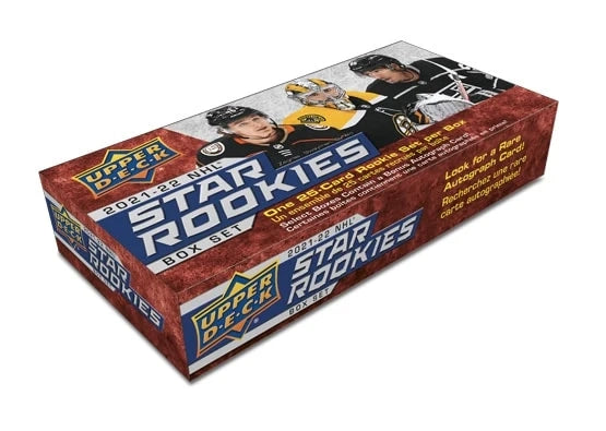 Upper Deck 2021-22 NHL Star Rookies Box Set Hockey Cards