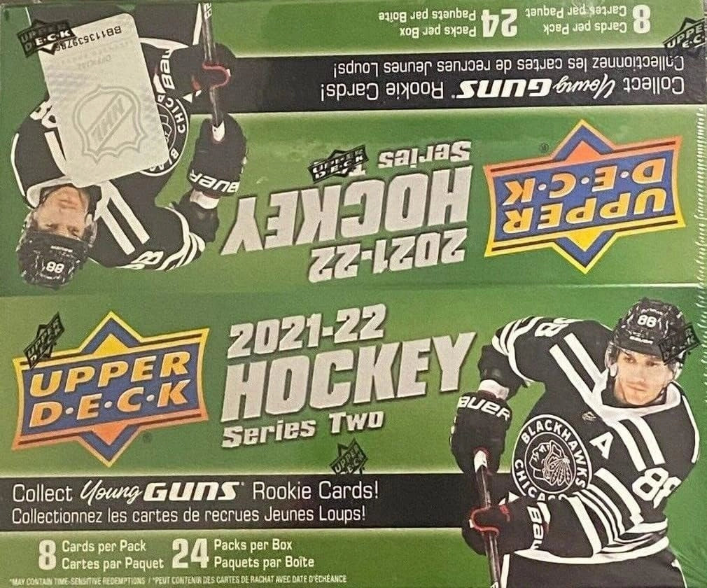 Upper Deck 2022 Hockey Series 2 retail box