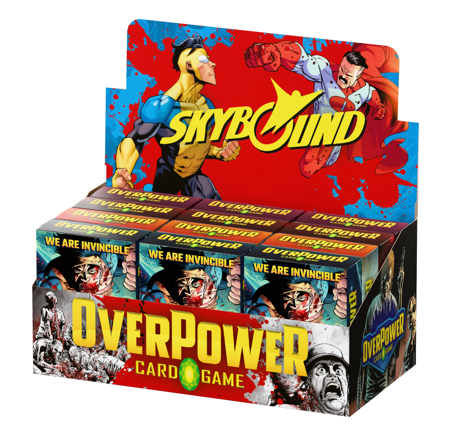 OverPower Skybound Starter Deck - Invincible & The Walking Dead | 4 Decks Available