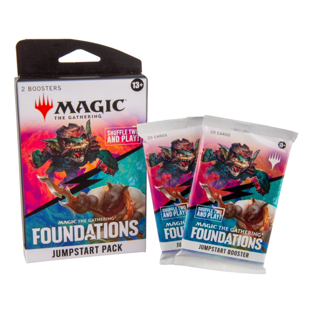 Wizards of the Coast MTG Foundations Jumpstart Booster 2 Pack