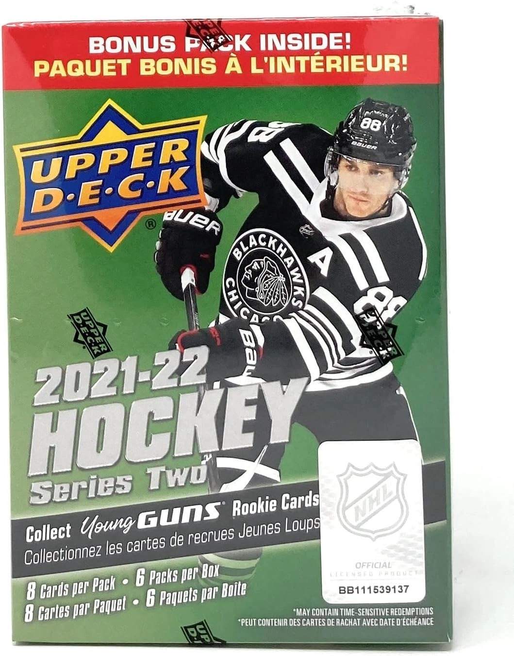 Upper Deck 2021-22 Series 2 Hockey Blaster Box