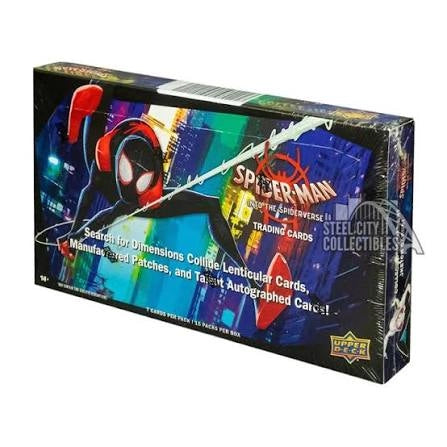 Upper Deck 2022 Spider-Man Into the Spider-Verse Hobby Box