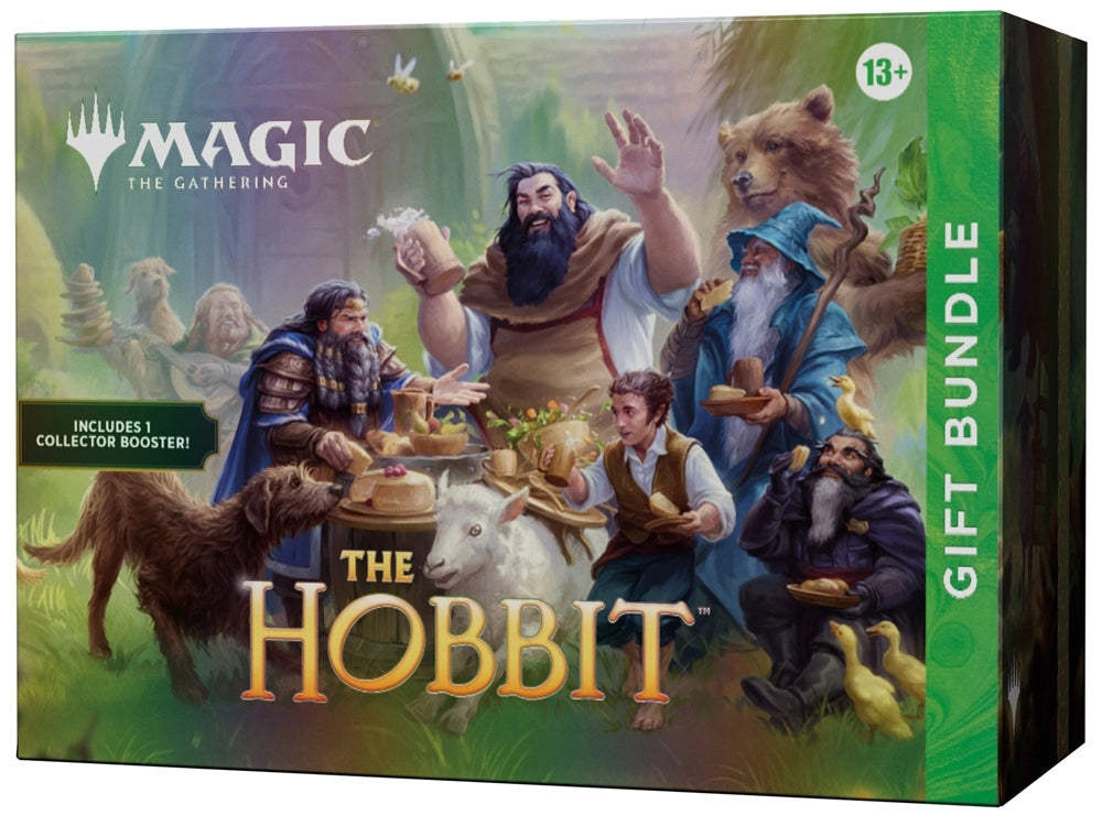 MTG Gift Bundle - Magic: The Gathering The Hobbit Gift Bundle | 9 Play Boosters + 1 Collector Booster