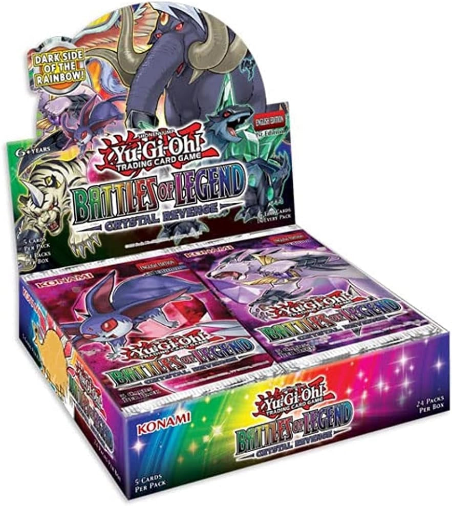 Yu-Gi-Oh! Battles of Legend: Crystal Revenge 1st Edition Booster Box