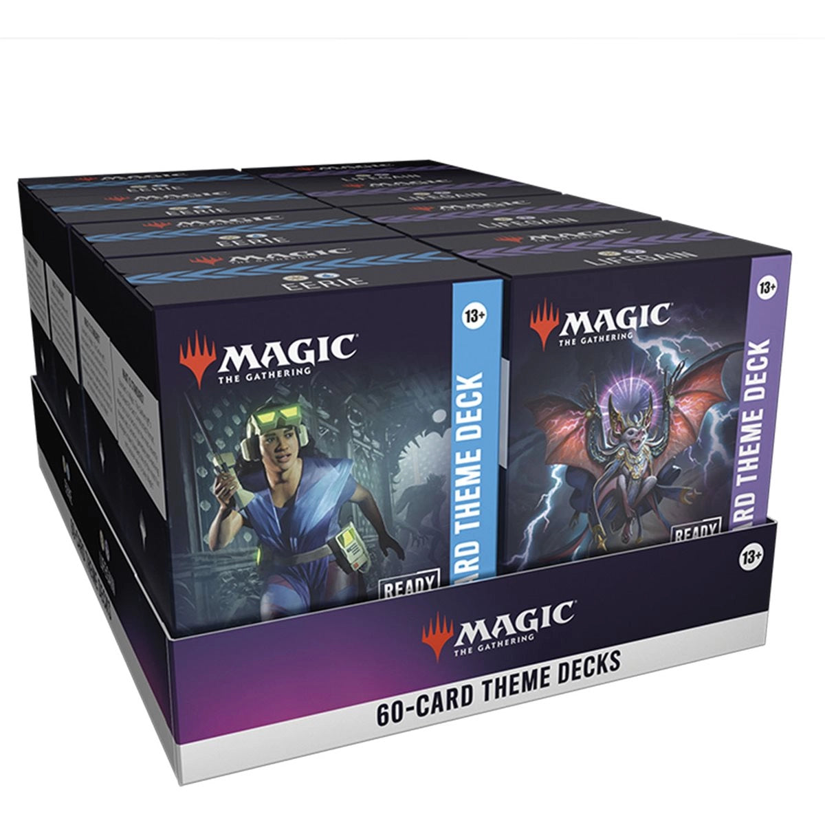 Magic: The Gathering Secrets of Strixhaven Theme Deck Display - 8 Decks