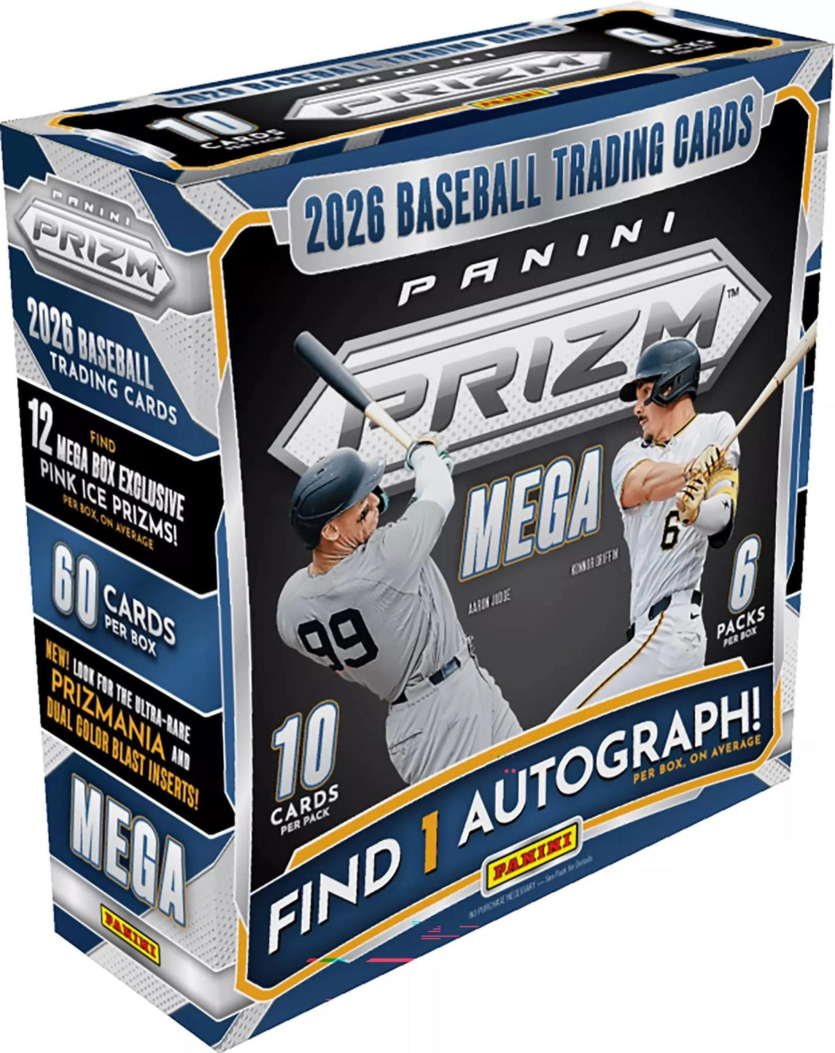 2026 Panini Prizm Baseball Mega Box